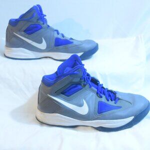 Nike Zoom Born Ready - Blue Gray White - Hi-tops 610229-006 US 11